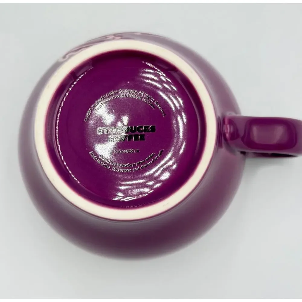 Starbucks 2007 Autumn Maple Leaves Teacup Coffee Cup